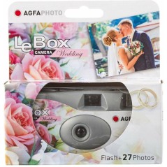 AgfaPhoto Le Box Wedding Disposable Camera - Capture Your Special Moments with Style!